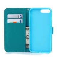iPhone 7 Plus Case (5.5") - Wallet Slim Fit Folio Style Stand Digital Print PU Leather Flip Case with High Protective... N8