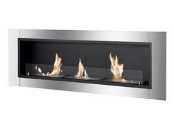 Ignis Ventless Bio Ethanol Fireplace Ardella with Safety Glass N6