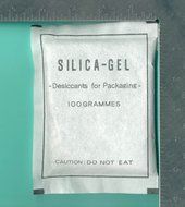 100 Gram Pack of 25 &quot;Dry&amp;dry&quot; Silica Gel Packets Desiccant Dehumidifiers