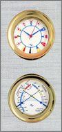 White Flag 5.85 Windlass Gift Set presented in a Leather Finish Felt Lined Gift Box with Clock and Comfort Meter N3