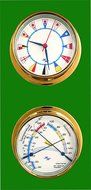 White Flag 5.85 Windlass Gift Set presented in a Leather Finish Felt Lined Gift Box with Clock and Comfort Meter N4