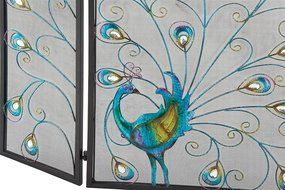 Deco 79 Metal Fireplace Screen 48 by 32-Inch N2