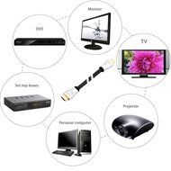 Toptrend High Speed 21Gbps HDMI Cable -Gold Plated Connector Tips- with Ethernet-Supports Ultra HD 4K 60Hz 3D... N3