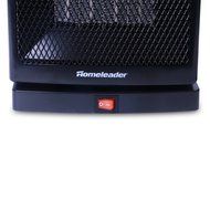 Homeleader Space Heater NSB-200C3H, Oscillating Ceramic Portable Heater with Built-in Adjustable Thermostat, 750W... N15