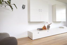 Vogel's SOUND series for SONOS, SOUND 4201W for SONOS PLAY 1, Wall Mount, White/Silver (single mount) N6