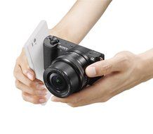 Sony a5100 16-50mm Mirrorless Digital Camera with 3-Inch Flip Up LCD (White) N6