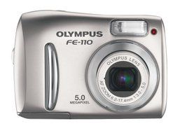 Olympus FE-110 5MP Digital Camera with 2.8x Optical Zoom