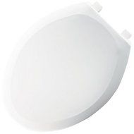 Mayfair 120C 000 Plastic Toilet Seat with Top-Tite Hinges, Elongated, White by Mayfair