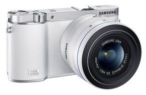 Samsung NX3000 Wireless Smart 20.3MP Mirrorless Digital Camera with 16-50mm OIS Power Zoom Lens and Flash (Black) N5