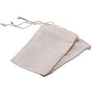 Cotton Muslin RE-USEABLE TEA BAGS - 3 pack - for Premium Loose Leaf Tea