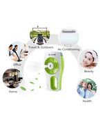 E-COM Aromatherapy Essential Oil Humidifiers, Portable Misting Cooling Handheld Fan For Office, Bedside, Sleeping... N10