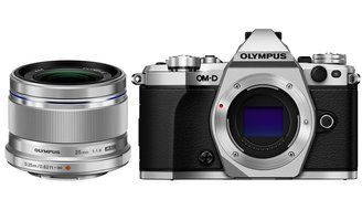 Olympus OM-D E-M5 Mark II (Black) Camera V207040BU000 + Olympus M. 40-150mm F4.0-5.6 R Zoom Lens for Olympus and... N8