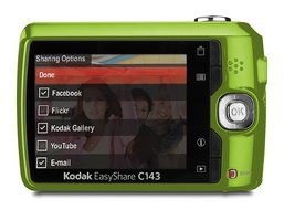 Kodak Easyshare C143 Digital Camera (Green)