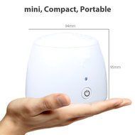 RIGOGLIOSO Ionic Air Purifier, USB Portable Air Ionizer Ozone Freshener Remove Cigarette Smoke, Odor Smell, Bacteria...