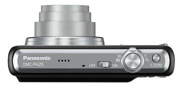 Panasonic DMC-FH25K 16.1MP Digital Camera with 8x Wide Angle Image Stabilized Zoom and 2.7 inch LCD (Black) (OLD... N3