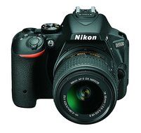 Nikon D5500 DX-format Digital SLR w/ 18-55mm VR II Kit (Black)