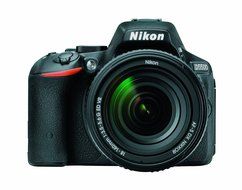 Nikon D5500 DX-format Digital SLR w/ 18-55mm VR II Kit (Black) N3