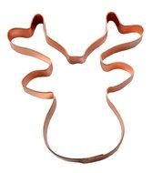 Santas Reindeer Face Christmas Cookie Cutter