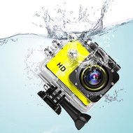 GOLDFOX SJ4000 HD Waterproof Sports DV 720P Action Camera Helmet Bike Car CAM Yellow