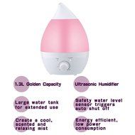 Cool Mist Ultrasonic Filter-Free Humidifier, Compact 1300 ml, Multi-Functional Design, Aromatherapy Fragrance... N3