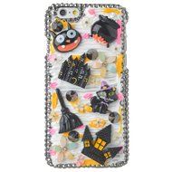 Spritech(TM) 3D Handmade Crystal Phone Case for iphone 6/6S Plus,Helloween Style Monster Haunted House Design... N8