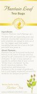 Celebration Herbals Organic Plantain Leaf Tea Caffeine Free -- 24 Herbal Tea Bags N4