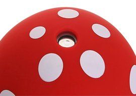 Gillberry Home Aroma LED Humidifier Mushroom Air Diffuser Purifier Atomizer New (Red) N2
