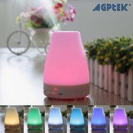 GenLed Essential Oil Diffuser Tenswall Ultrasonic Aroma Cool Mist 100ml Aromatherapy Air Humidifier with 7 Color... N2