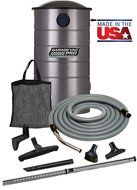 VacuMaid GV30PRO Professional Wall Mounted Utility Vacuum with 30 ft Hose and Tools N3