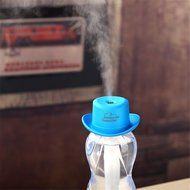 KANGVO Cowboy Cap USB Mini Portable Air Humidifier,Mini Cool Mist Humidifier Aromatherapy (Black) N8