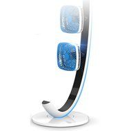 SOGAR Household Electric Fan Remote Control Mute Touch Multifunction Display Timing Three Tower Fan,Blue N7