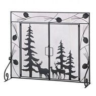 Woodland Forest Fire Place Screen