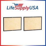 2 pcs HEPA replacement Filter for Rabbit Air models SPA-421A &amp; SPA-582A by Vacuum Savings