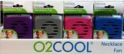 12 x O2 Cool Necklace Fans - Model FN02001