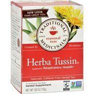 Traditional Medicinals Herba Tussin Herbal Tea -- 16 Tea Bags