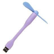 Travel Mini USB Fan For Computer Charging Treasure Purple N4