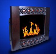New 1500W Deluxe Wood Wall Mount Electric Fireplace Space Heater 1500 Watts N5