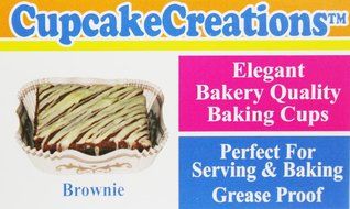 Cupcake Creations 32 Count Brownie &amp; Appetizer Liner N2