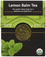 Lemon Balm Tea - Organic Herbs - 18 Bleach Free Tea Bags N2