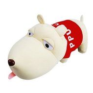 Mimgo Store Lovely Dog Doll Car Decor Purify Air Bamboo Charcoal Bag Adsorb Odor Deodorant (Red)