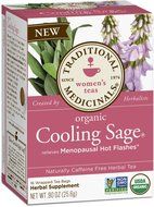Traditional Medicinals Organic Cooling Sage Tea, 16 Tea Bags (Pack of 6) N5