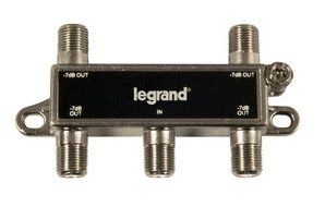 OnQ/Legrand VM2204V1 4Way Digital Cable Splitter with Coax Network Support by Legrand-On-Q