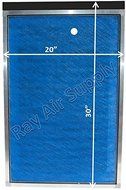 Air Ranger Replacement Filter Pads 20X30 (3 Pack) N2