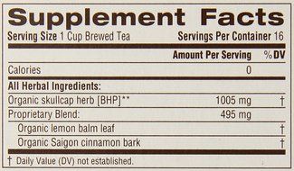Traditional Medicinals Organic Cooling Sage Tea, 16 Tea Bags (Pack of 6) N8