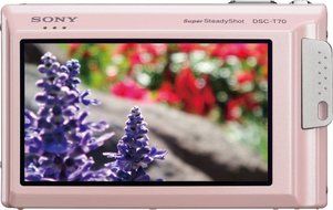 Sony Cybershot DSC-T70 8.1MP Digital Camera with 3x Optical Zoom with Super Steady Shot Image Stabilization (Black) N2