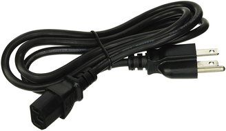 GearIt 18 AWG Universal Power Cord NEMA 5-15P to IEC320 C13 [UL Listed], Red (1 Foot/0.3 Meters) N3