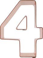CopperGifts: Number 4 Cookie Cutter