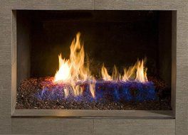 Dragon Glass 1/4" Reflective Tempered Firepit Fire Glass, 25 lb, Crystal N8