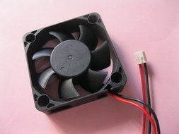 2 pcs Brushless DC Cooling Fan 12V 5015S 7 Blades 2 wire 50x50x15mm Sleeve-bearing Skywalking