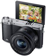 Samsung NX3000 Wireless Smart 20.3MP Mirrorless Digital Camera with 16-50mm OIS Power Zoom Lens and Flash (Black) N8